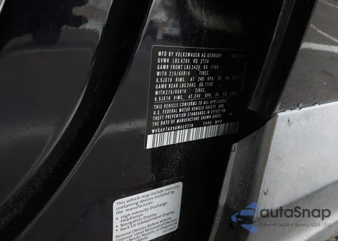 2010 Volkswagen Tiguan S из США, поврежденный, VIN WVGAV7AX9AW523778